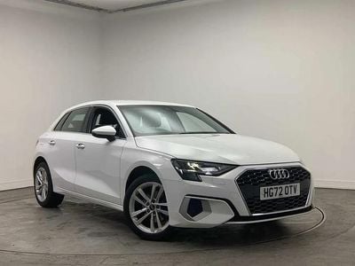 Used Audi A3 Sport 110 HP (80 kW) 2022 Ibis white Hatchback