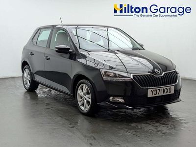 Used Skoda Fabia SE 95 HP (69 kW) 2021 Black Hatchback