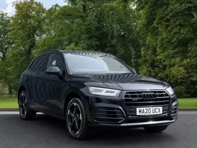 Used Audi Q5 Black Edition 190 HP (139 kW) 2020 Black SUV