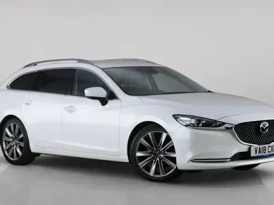 Used Mazda 6 Inclusive 184 HP (135 kW) 2018 White Estate