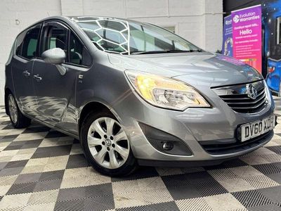 Begagnad Vauxhall Meriva 100 HK (73 kW) 2010 Silver Minibuss