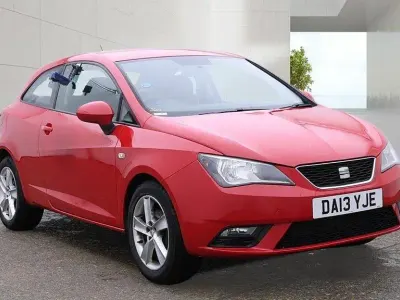 Used Seat Ibiza 85 HP (62 kW) 2013 Red Hatchback