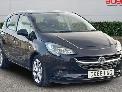 Used Vauxhall Corsa 90 HP (66 kW) 2016 Black Hatchback