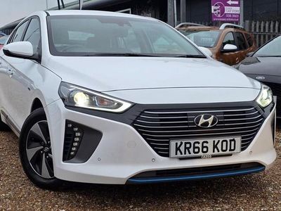 White Used 2016 Hyundai Ioniq Premium SE Hatchback | £10,298 (Fair price)