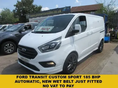 Used Ford Transit Custom Sport 185 HP (136 kW) 2020 White