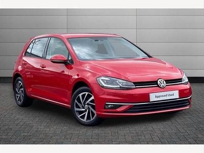 Used VW Golf VII Edition 150 HP (110 kW) 2019 Red Hatchback