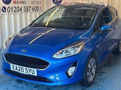 Usado Ford Fiesta Trend 75 HP (55 kW) 2020 Azul Citadino
