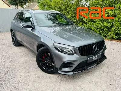 Used Mercedes GLC220 AMG line 170 HP (125 kW) 2018 Grey SUV