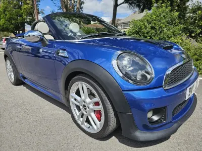 Used Mini John Cooper Works Roadster 2012 Blue Cabriolet