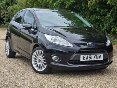 Used Ford Fiesta Titanium 96 HP (70 kW) 2011 Black Hatchback