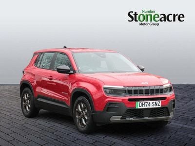 New Jeep Avenger Longitude 114 kW (156 HP) 2025 Red SUV