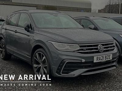 Grey Used 2021 VW Tiguan R-line SUV | £27,000 (Fair price)
