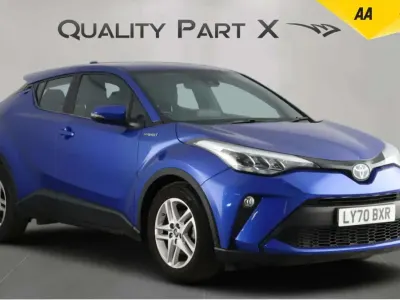 Used Toyota C-HR 122 HP (89 kW) 2021 Blue SUV