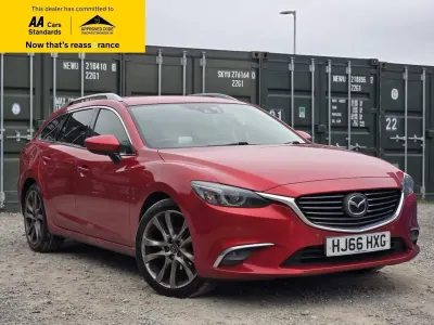 Begagnad Mazda 6 Inclusive 175 HK (128 kW) 2016 Röd Kombi