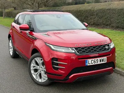 Used Land Rover Range Rover evoque SE Dynamic 2020 Red SUV