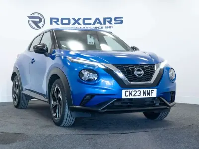 Used Nissan Juke N-Connecta 114 HP (83 kW) 2023 Blue SUV