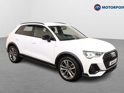 Used Audi Q3 Black Edition 150 HP (110 kW) 2022 White SUV
