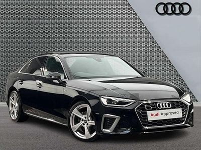 Used Audi A4 S-Line 161 HP (118 kW) 2022 Black Sedan