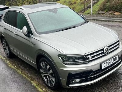 Used VW Tiguan R-line 190 HP (139 kW) 2019 Silver SUV