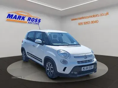 Used Fiat 500L Trekking 85 HP (62 kW) 2014 White MPV