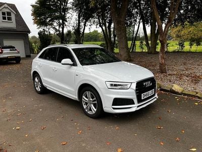 White Used 2017 Audi Q3 S-Line SUV | £11,999 (A bit pricey)