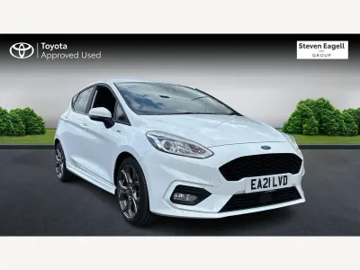 Used Ford Fiesta ST-Line 125 HP (91 kW) 2021 White Hatchback
