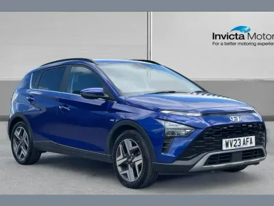 Used Hyundai Bayon Premium 100 HP (73 kW) 2023 Blue SUV