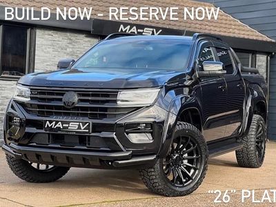 New VW Amarok Black Edition 2026 Midnight black Pickup