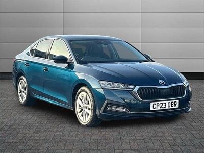 Used Skoda Octavia SE L 147 HP (108 kW) 2023 Petrol blue metallic Hatchback