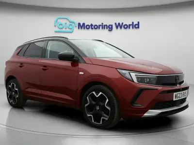 Used Vauxhall Grandland X Ultimate 131 HP (96 kW) 2023 Red SUV