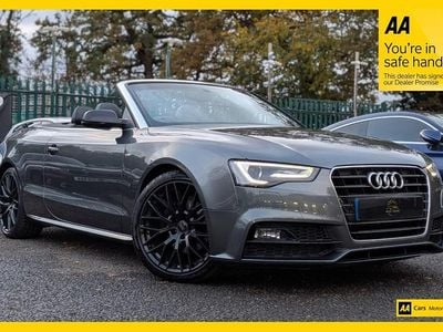 Grey Used 2016 Audi A5 Cabriolet S-Line Cabriolet | £14,978 (Expensive)