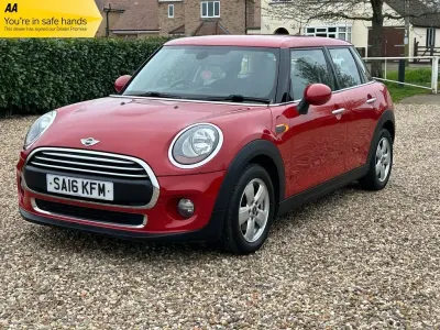 Used Mini One D Hatch 95 HP (69 kW) 2016 Red Hatchback