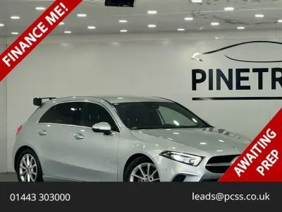 Begagnad Mercedes A200 Premium 163 HK (119 kW) 2018 Silver Halvkombi