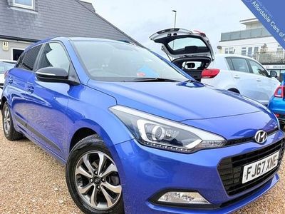 Used Hyundai i20 GO! 84 HP (61 kW) 2018 Blue Hatchback