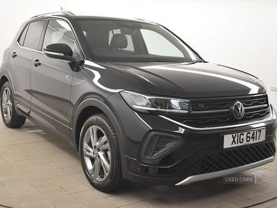 Used VW T-Cross R-line 115 HP (84 kW) 2024 Black SUV