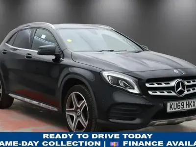 Used Mercedes GLA180 AMG line 122 HP (89 kW) 2019 Black SUV