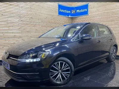 Used VW Golf VII SE 115 HP (84 kW) 2018 Black Hatchback