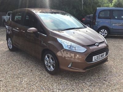 Used Ford B-MAX Zetec 2013 Gold MPV