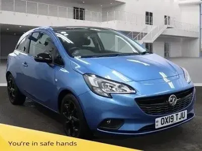 Begagnad Vauxhall Corsa S 90 HK (66 kW) 2019 Blå Halvkombi