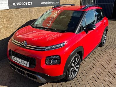 Begagnad Citroën C3 Aircross Feel 82 HK (60 kW) 2019 Röd SUV