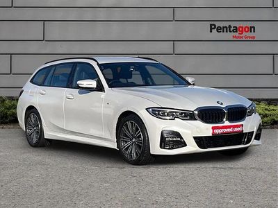 Used BMW 330e M Sport 288 HP (211 kW) 2021 White Estate