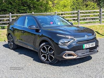 Używany Citroën e-C4 100 kW (136 KM) 2023 Czarny Hatchback