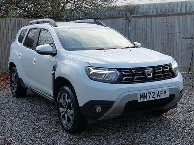 White Used 2022 Dacia Duster Prestige SUV | £13,298 (Fair price)
