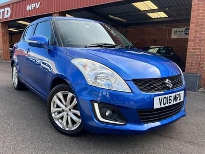 Used Suzuki Swift SZ4 94 HP (69 kW) 2016 Blue Hatchback