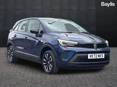 Used Vauxhall Crossland Design Edition 110 HP (80 kW) 2022 Blue SUV