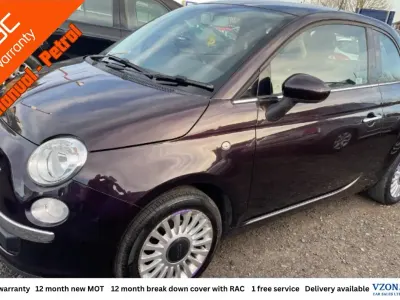 Used Fiat 500 Lounge 2013 Purple Hatchback