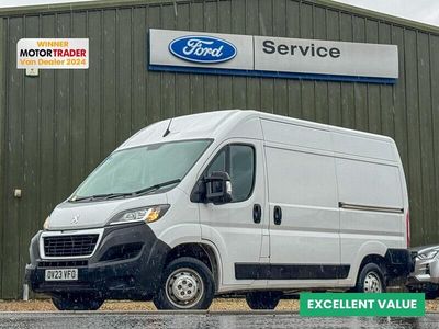 White Used 2023 Peugeot Boxer Premium Van | £13,994 (Fair price)