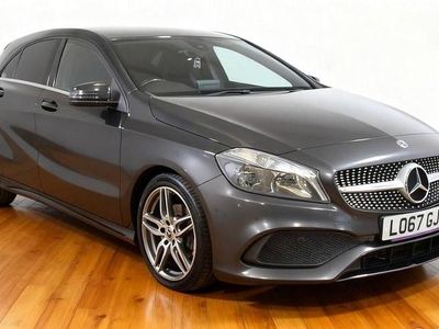 Black Used 2017 Mercedes A200 AMG line Hatchback | £13,250 (Fair price)