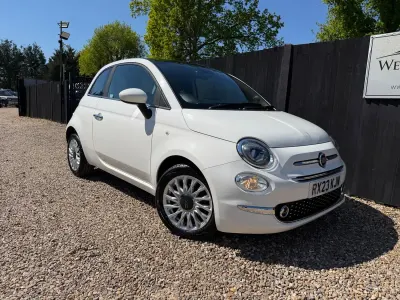 Used Fiat 500 S 70 HP (51 kW) 2023 White Hatchback