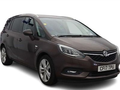 Used Vauxhall Zafira Tourer SRi 140 HP (102 kW) 2017 Brown MPV